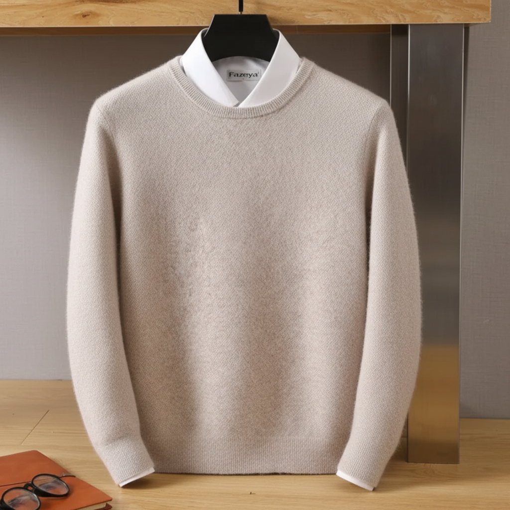 Damen Klassischer Strick Eleganter Pullover | Große Größen