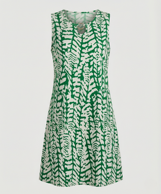 Freizeitkleid Damen Ärmelloses Kurzkleid