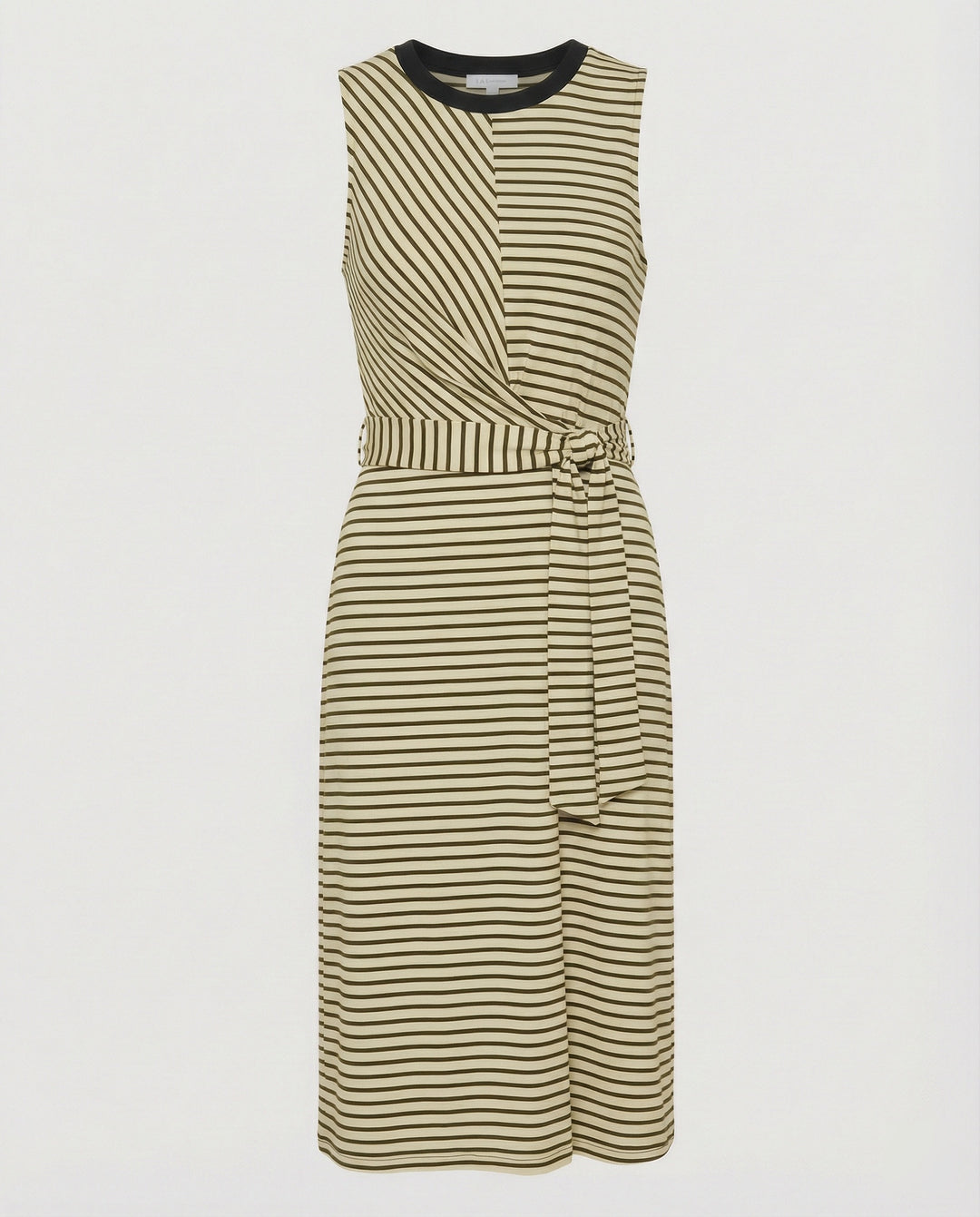 Damen Midikleid Wickeloptik Jersey
