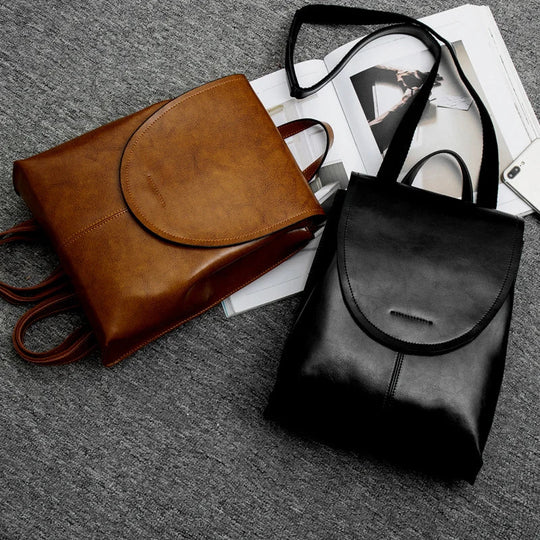 R&B | Leder Mini Rucksack für Frauen Luxuriös und Vielseitig
