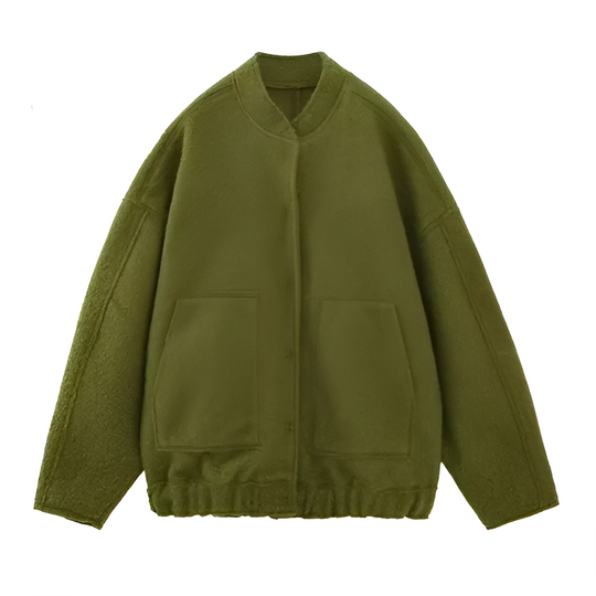 R&B | Übergroße Damen Winter Aviator Jacke
