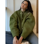 R&B | Übergroße Damen Winter Aviator Jacke