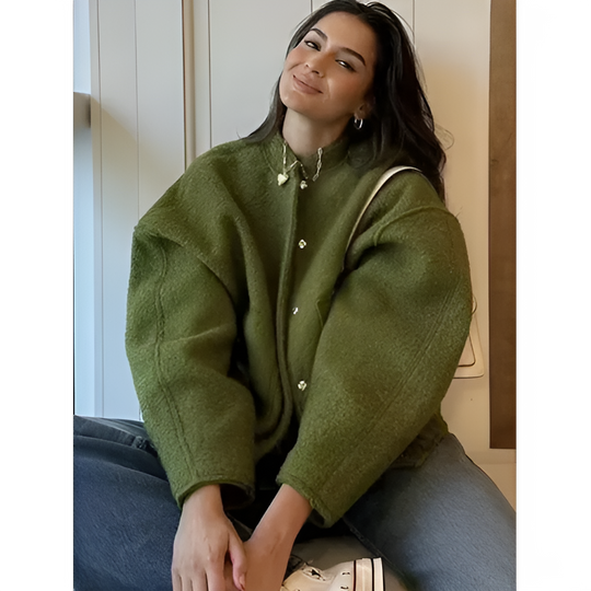 R&B | Übergroße Damen Winter Aviator Jacke