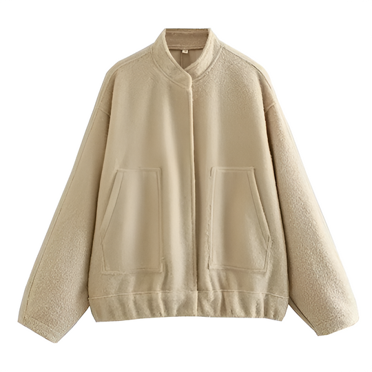 R&B | Übergroße Damen Winter Aviator Jacke
