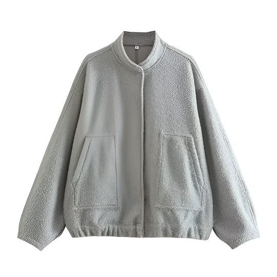R&B | Übergroße Damen Winter Aviator Jacke