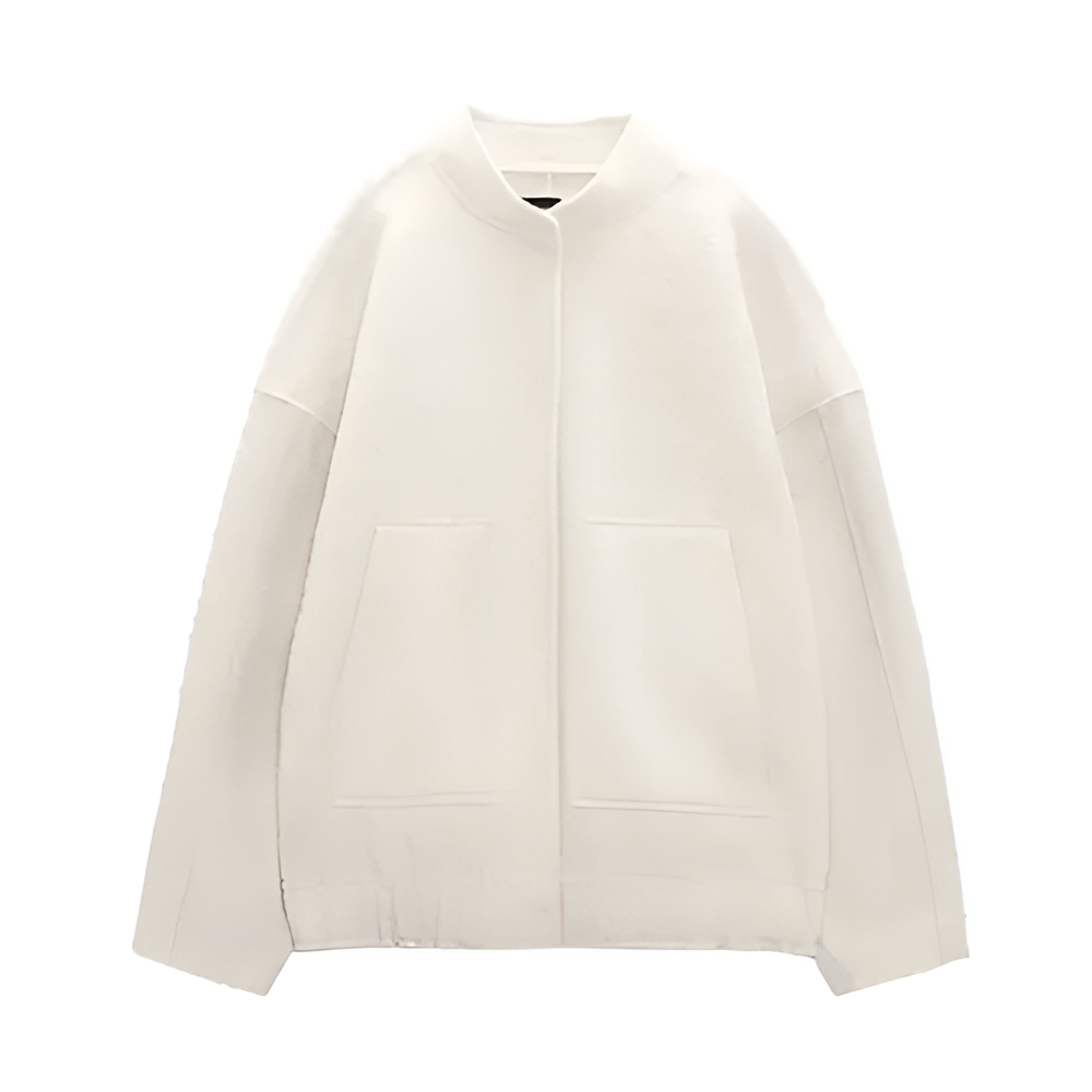 R&B | Übergroße Damen Winter Aviator Jacke