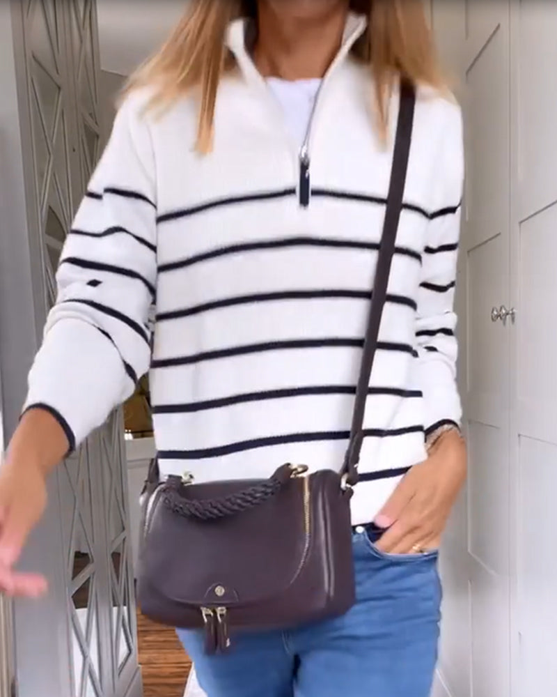 R&B | Halb-Zippullover Damen