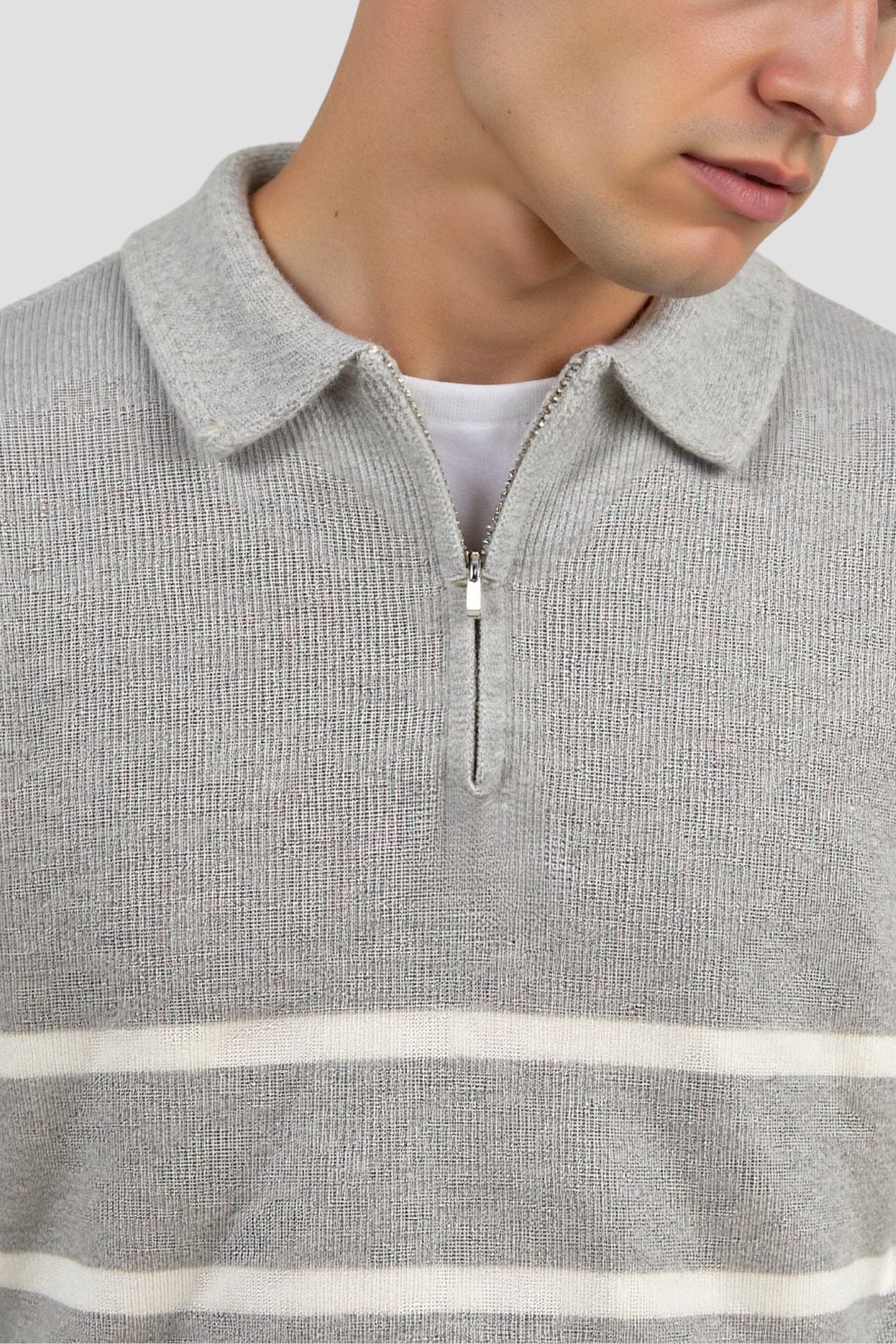 R&B | Pullover mit Halbem Reißverschluss