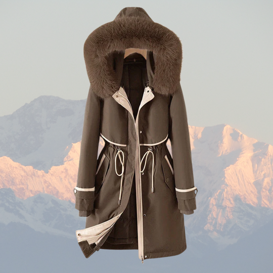 R&B | Parka-Jacke mit gestepptem Innenfutter