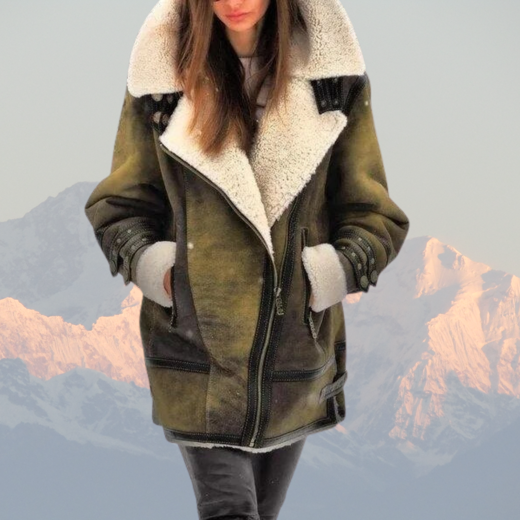 R&B | Shearling Fliegerjacke