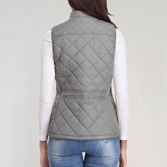 R&B | Damen Wattierte Bodywarmer mit Reißverschluss und Leichtem Design