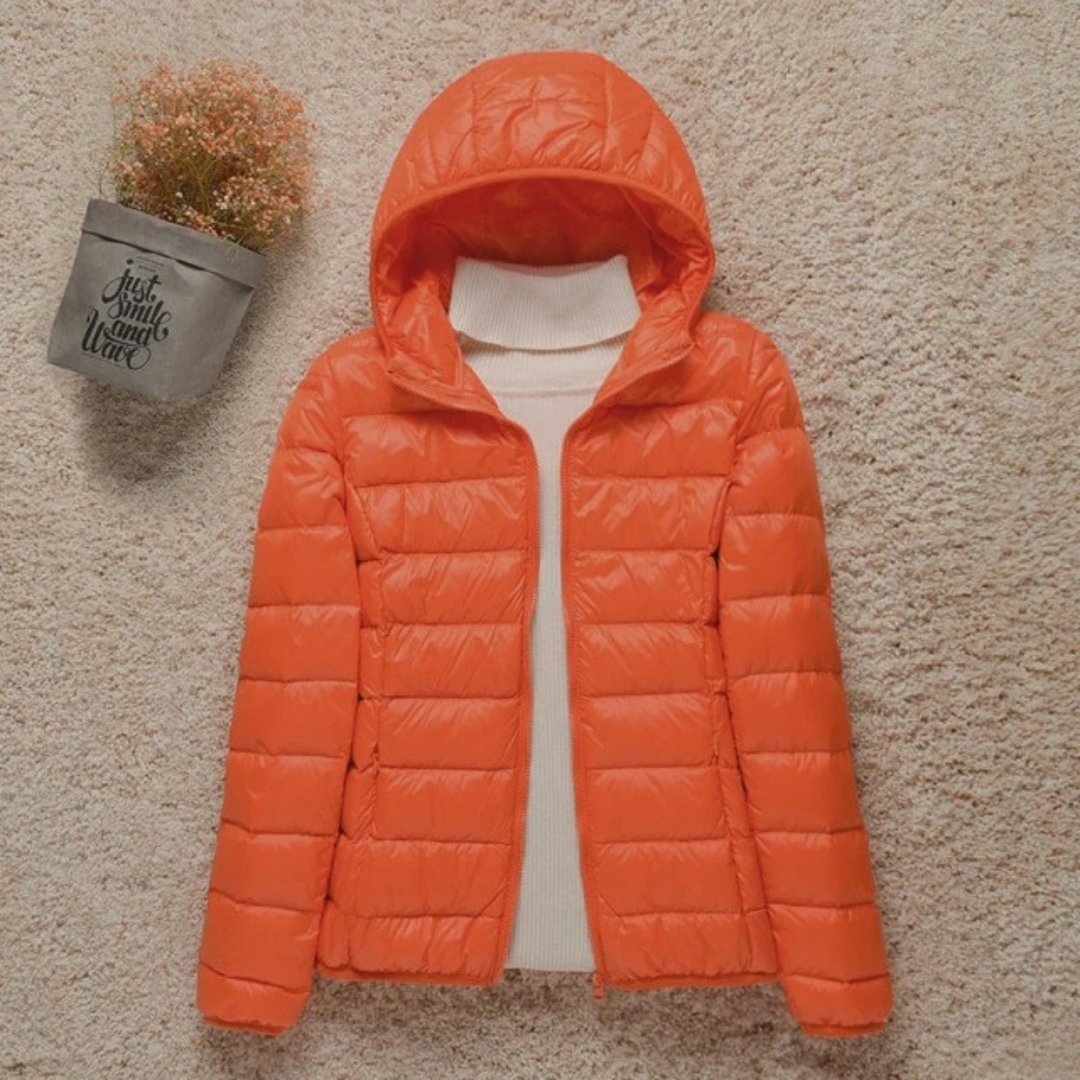 R&B | Puffer Jacke - Steppleicht - Stehkragen - Wasserabweisende Wärme