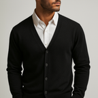 R&B | Eleganter V-Ausschnitt Cardigan für Herren