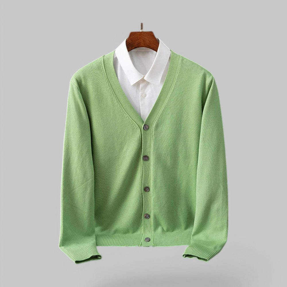 R&B | Eleganter V-Ausschnitt Cardigan für Männer