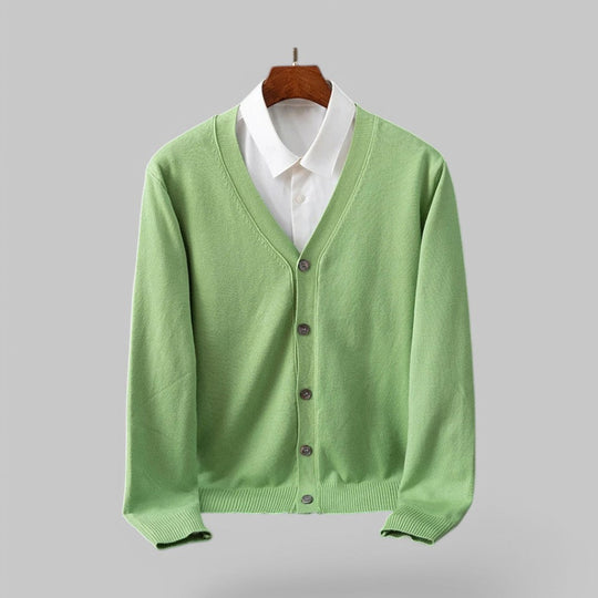 R&B | Eleganter V-Ausschnitt Cardigan für Männer