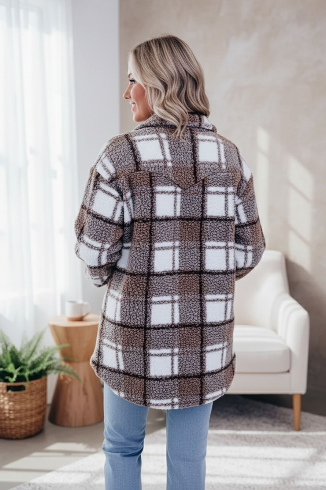R&B | Eleganter Warmer und Bequemer Damenmantel Aus Fleece