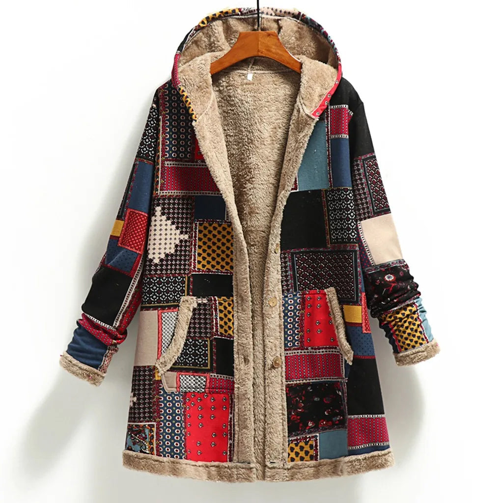 R&B | Fuzzy Patchwork Jacke
