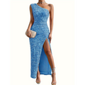 Glitzerndes Damenkleid