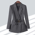 R&B | Eleganter Frauenblazer mit Schicker und Bequemer Gürtelfunktion