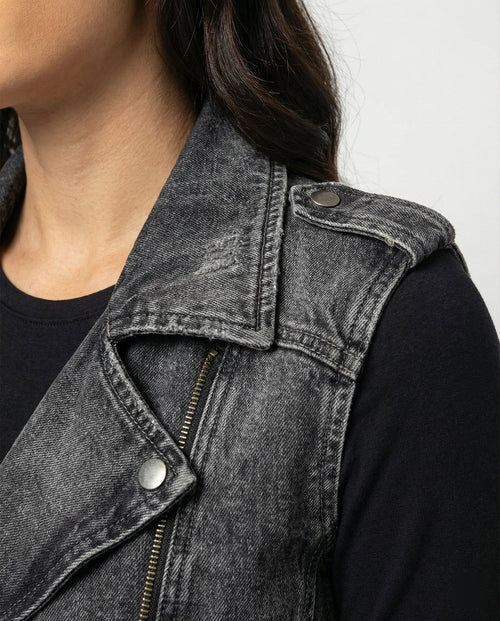 Damen Denim Weste
