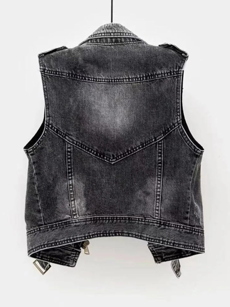R&B | Damen Denim Weste