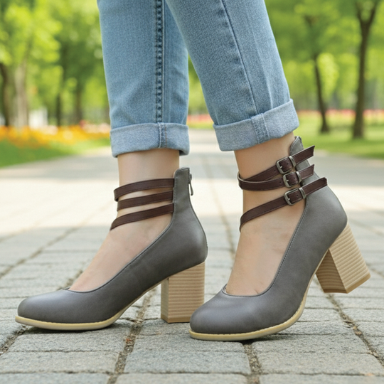 R&B | Blockabsatz Knöchel Schuhe