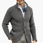 R&B | Strickjacke - Klassischer Cardigan für Business & Freizeit, Stilvoller Komfort
