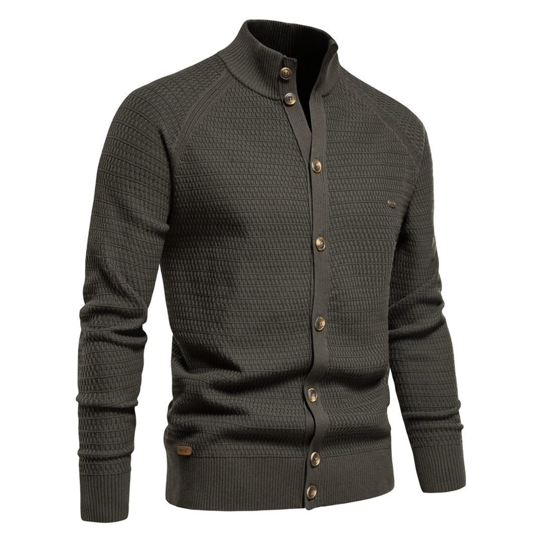 R&B | Klassisch Gestrickte Strickjacke