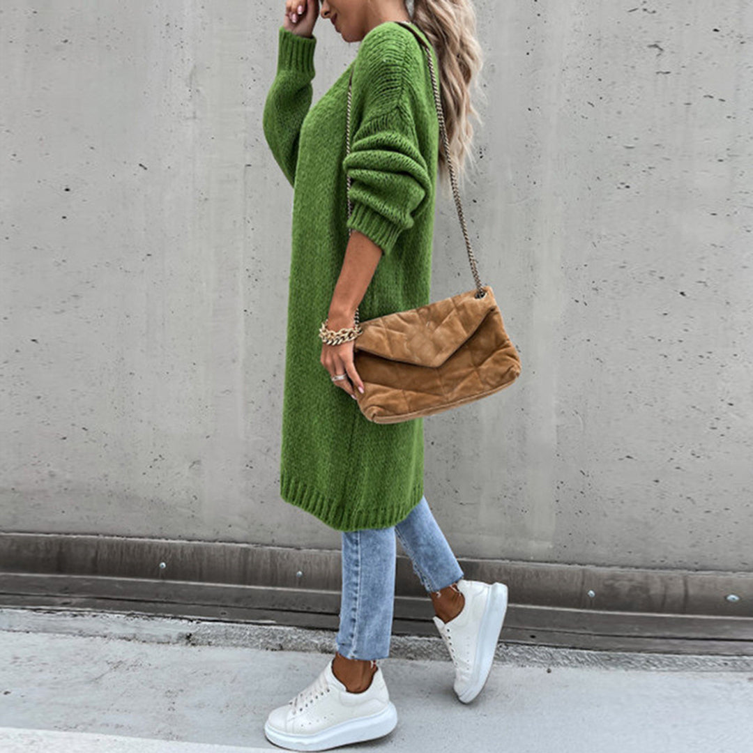 Zeitloses Langarm-Cardigan für Damen
