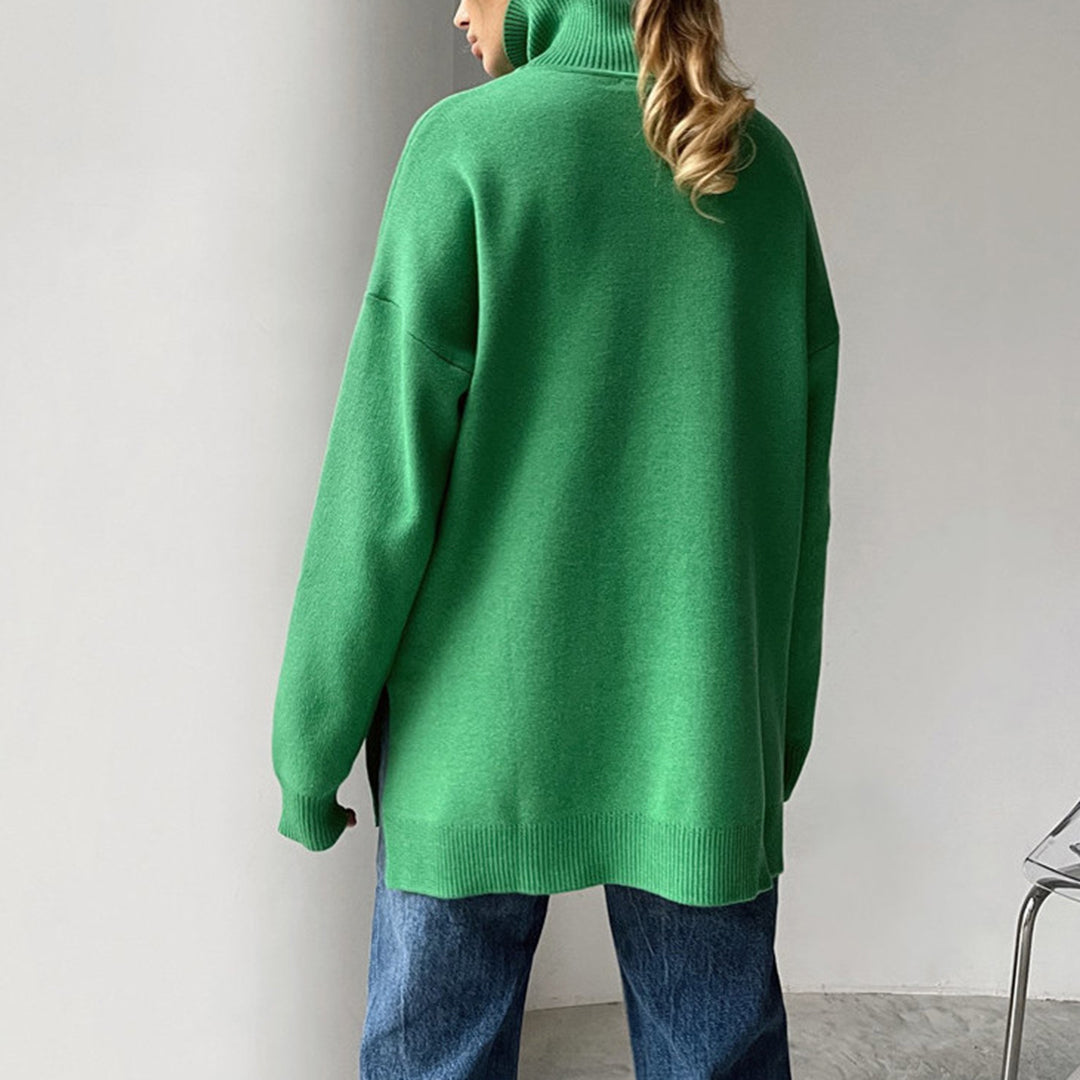 R&B | Hochkragenpullover mit Langen Ärmeln