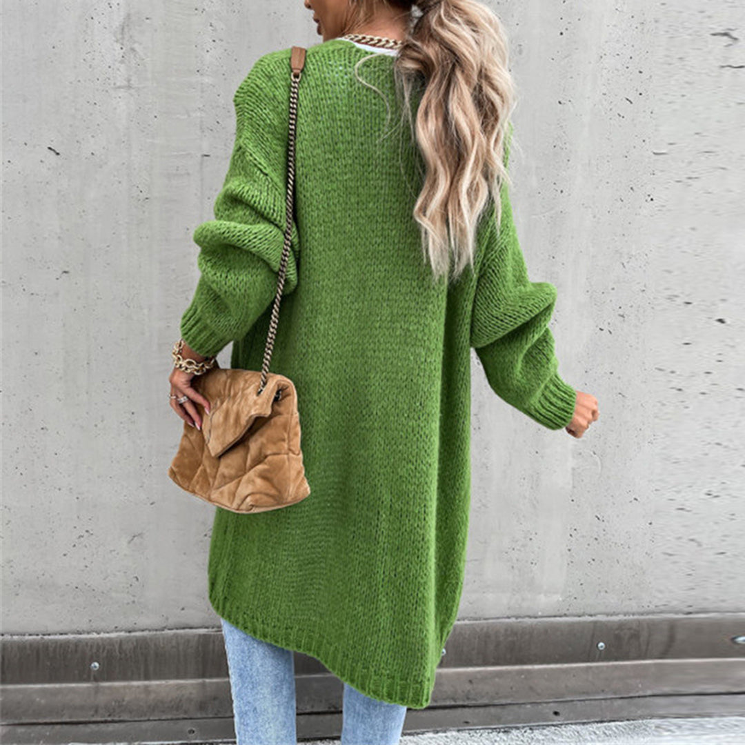Zeitloses Langarm-Cardigan für Damen