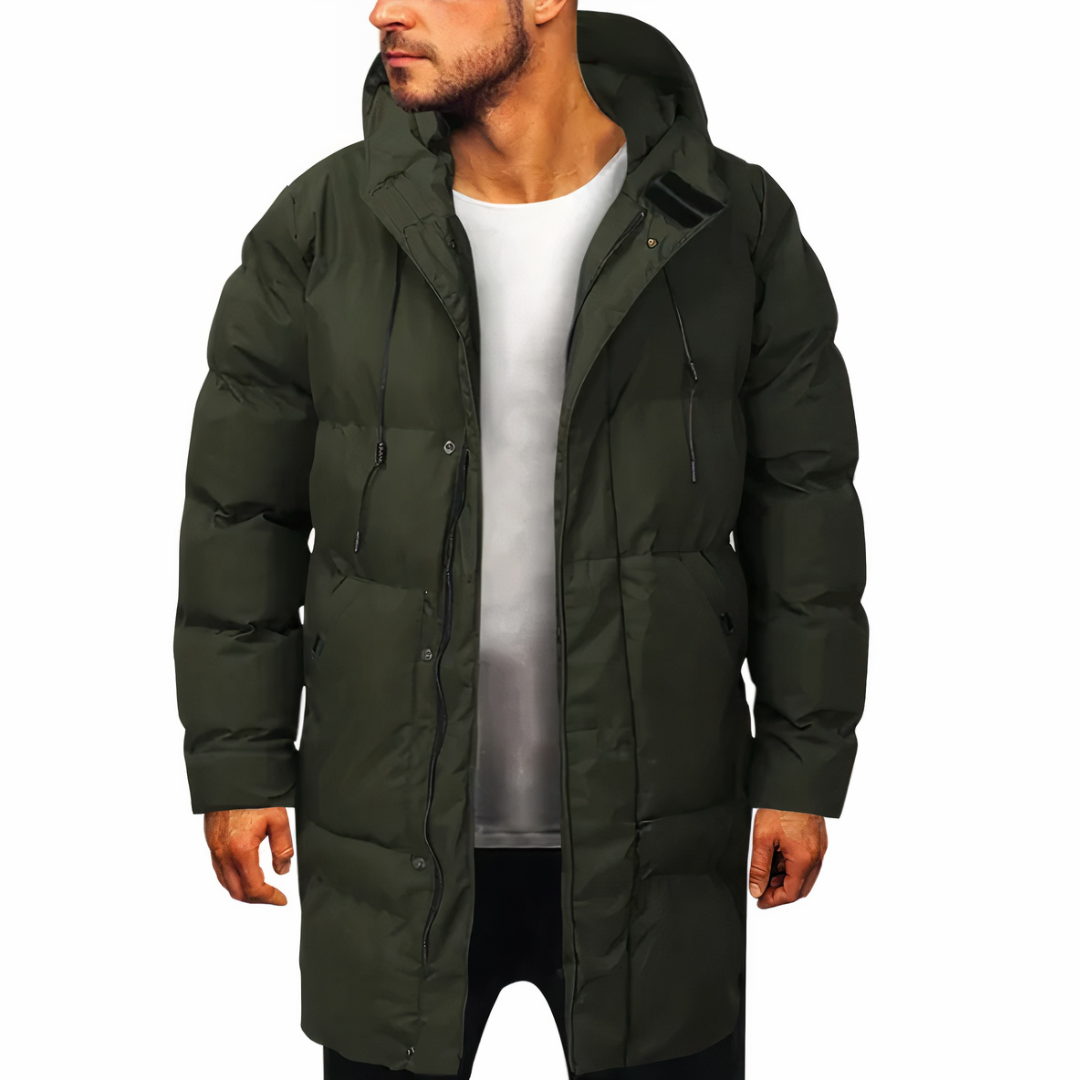 R&B | Wasserdichte Winterjacke mit Kapuze