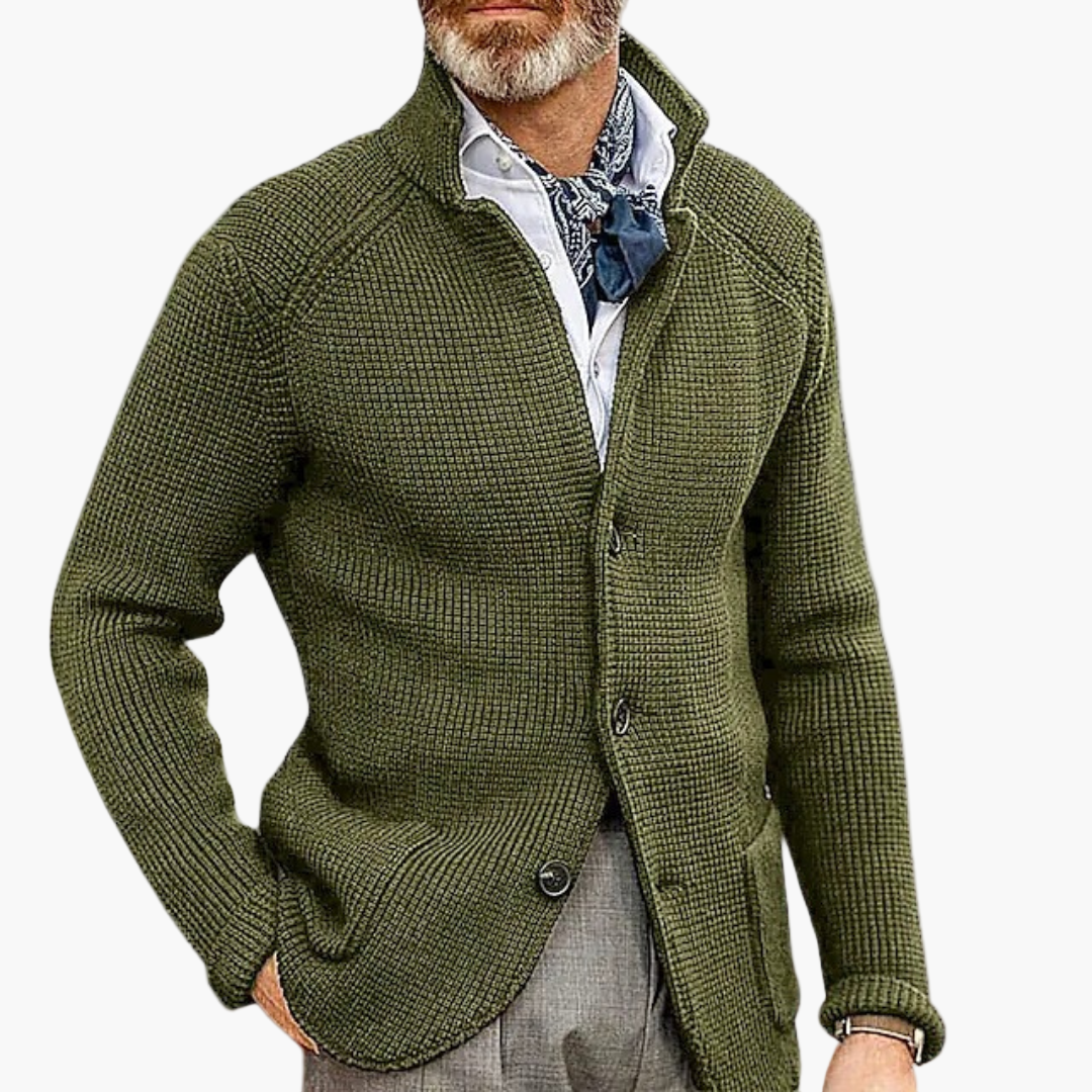 R&B | Strickjacke - Klassischer Cardigan für Business & Freizeit, Stilvoller Komfort