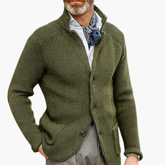 R&B | Strickjacke - Klassischer Cardigan für Business & Freizeit, Stilvoller Komfort