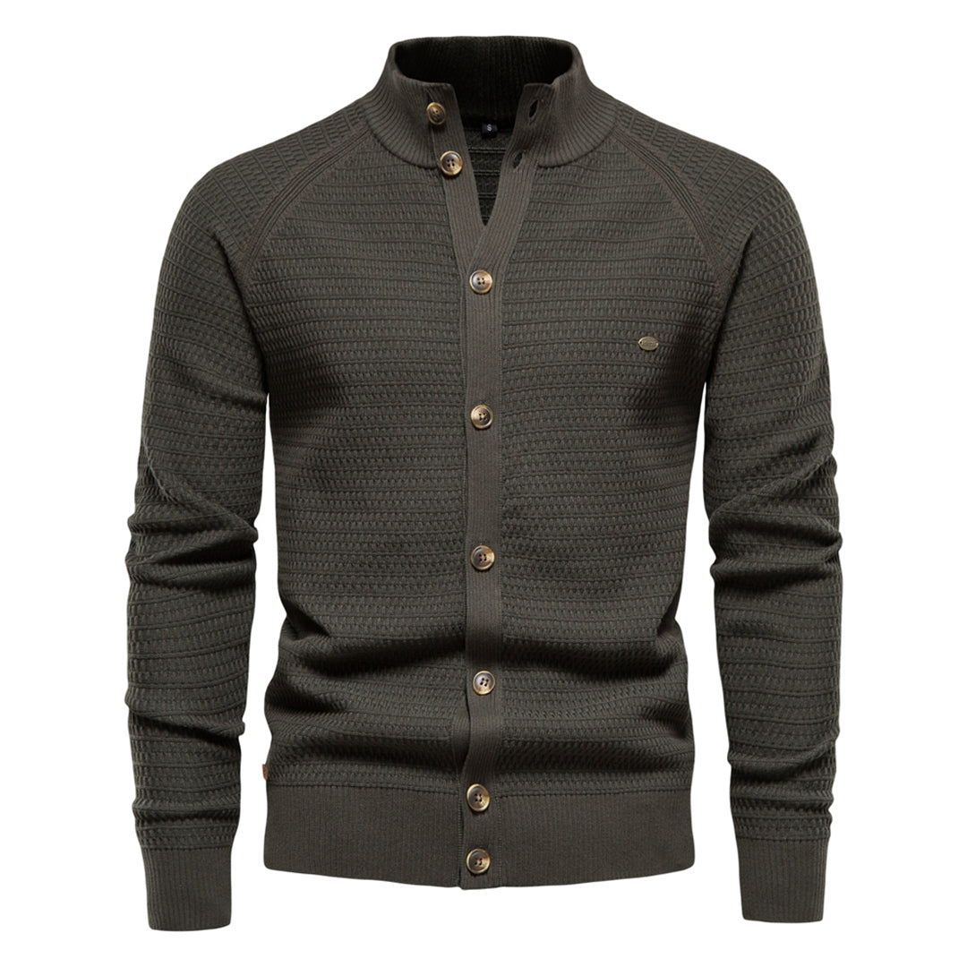 R&B | Klassisch Gestrickte Strickjacke