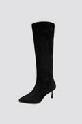 R&B | Elegante Damen Kniehohe Stiefel mit Hohem Absatz