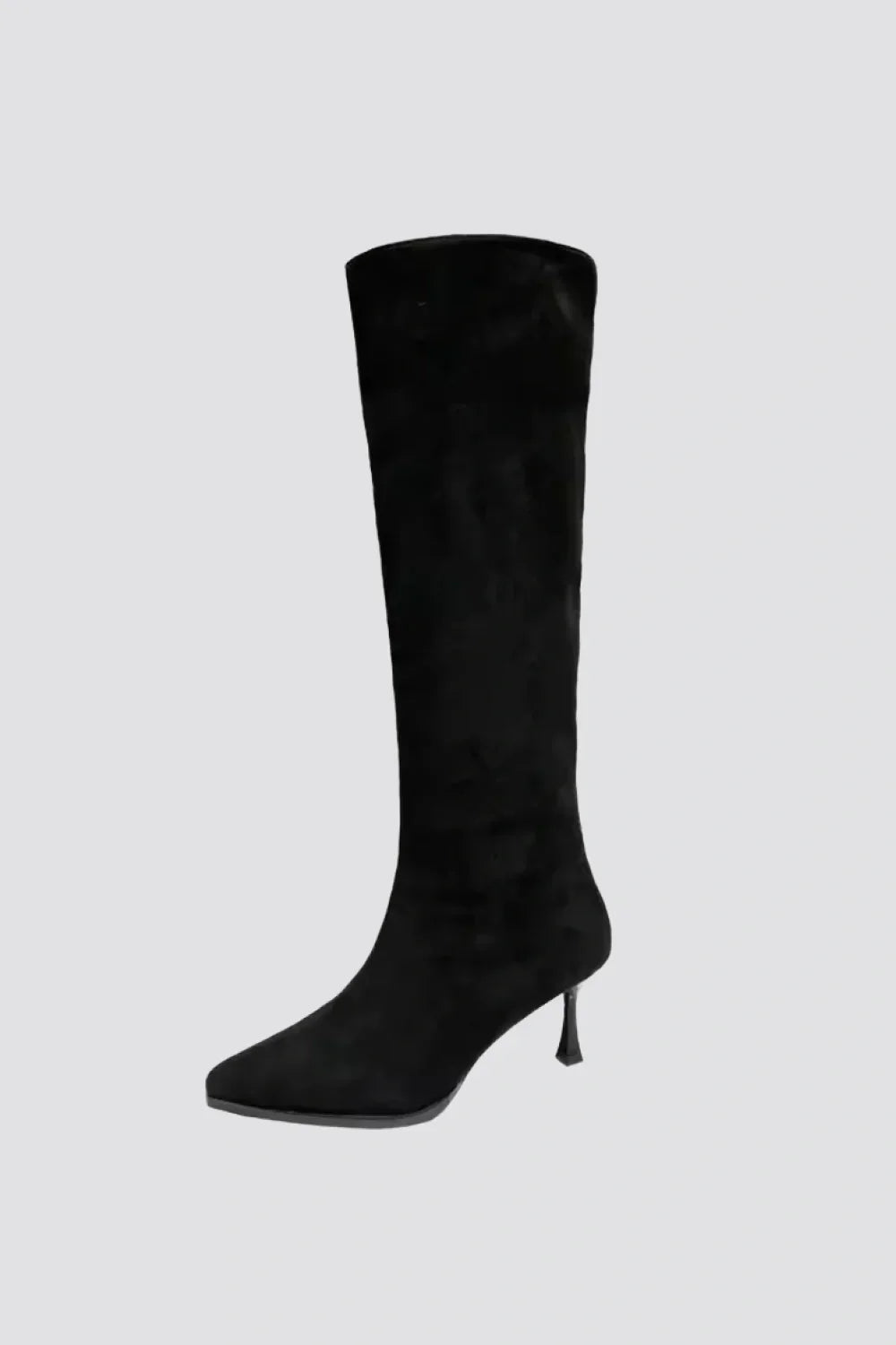 R&B | Elegante Damen Kniehohe Stiefel mit Hohem Absatz