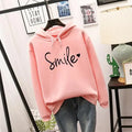 R&B | Bequemer "Smile" Grafik Hoodie