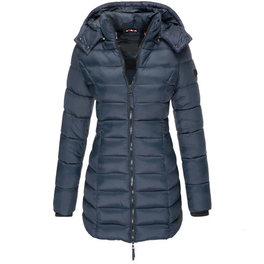 R&B | Wattierte Winterjacke mit Kapuze