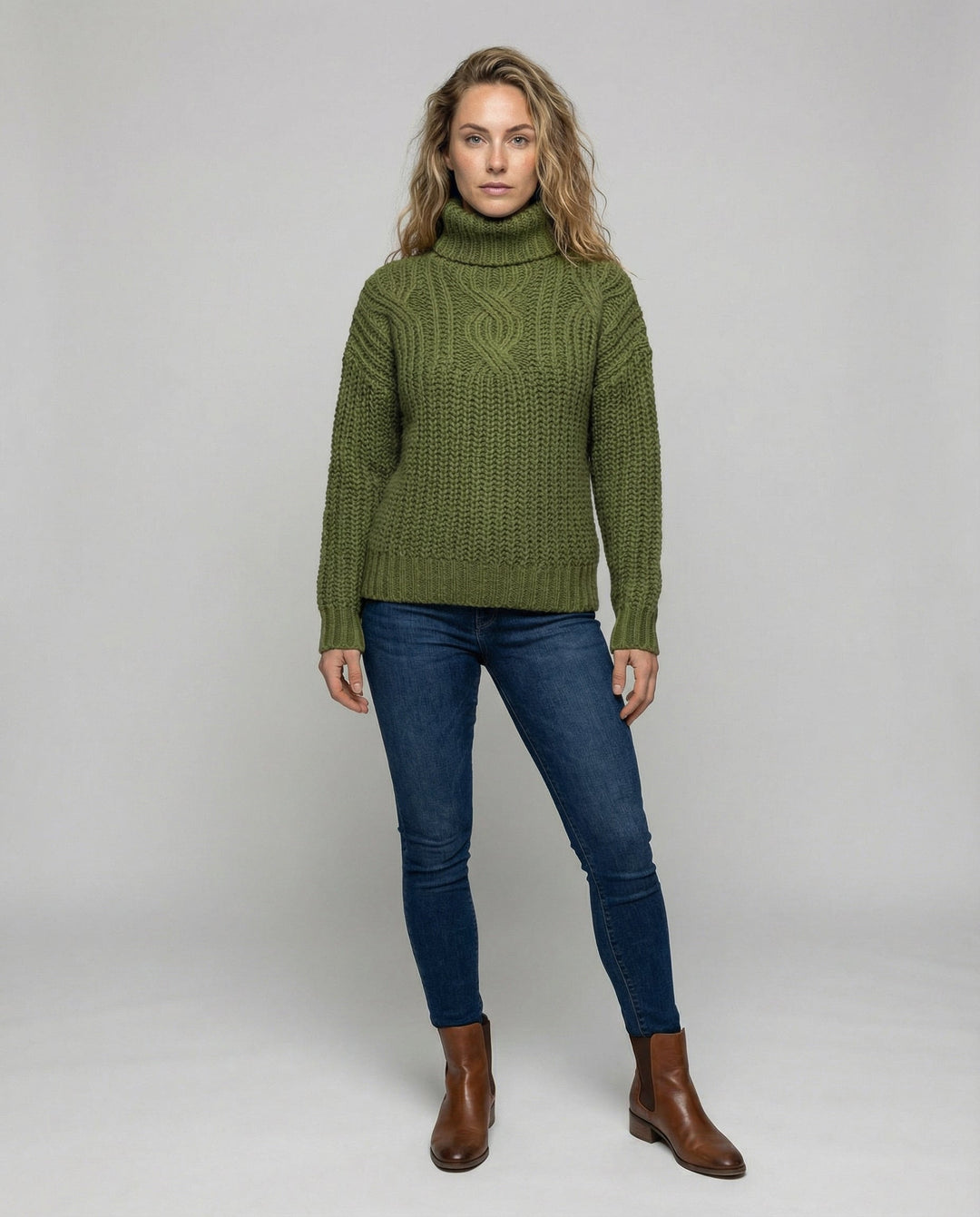 Bequemer Rollkragenpullover Damen | R&B