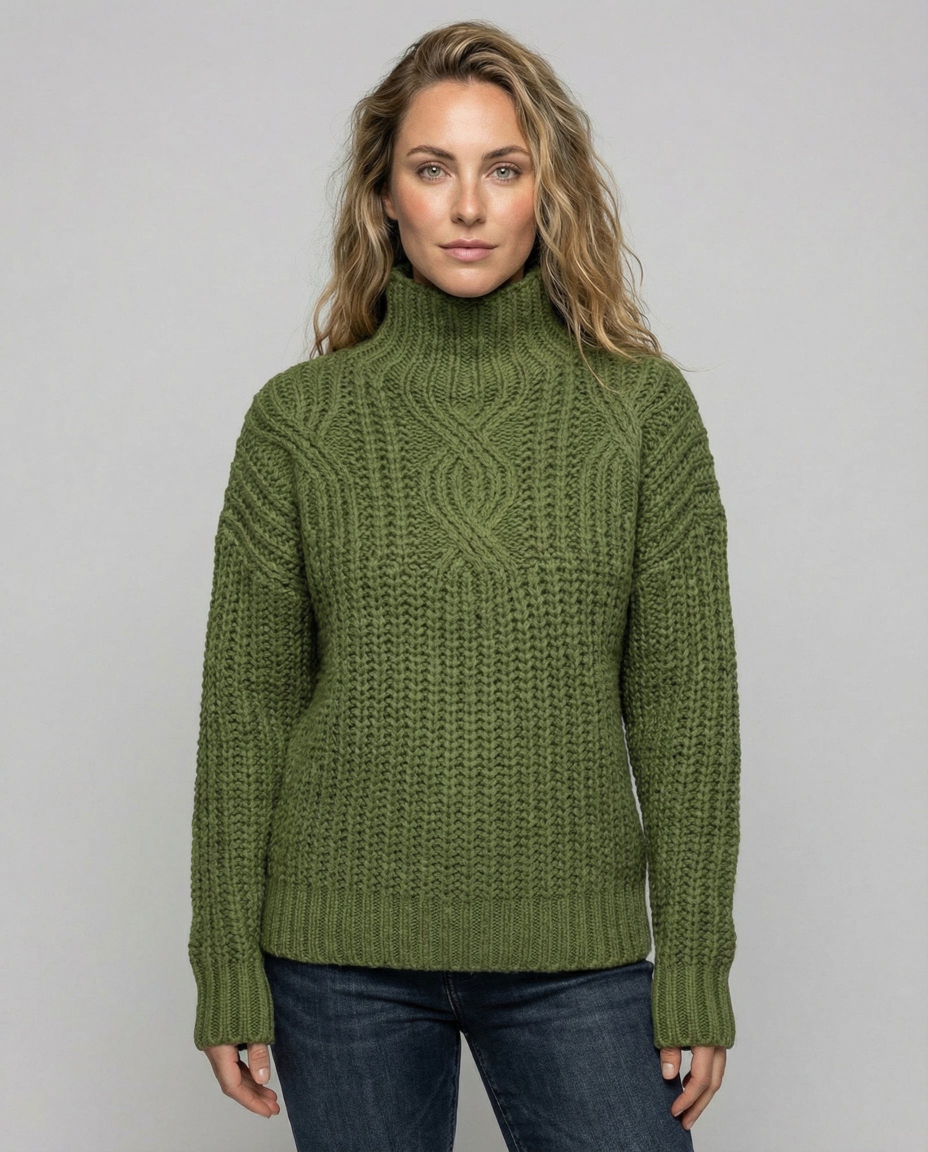Bequemer Rollkragenpullover Damen | R&B