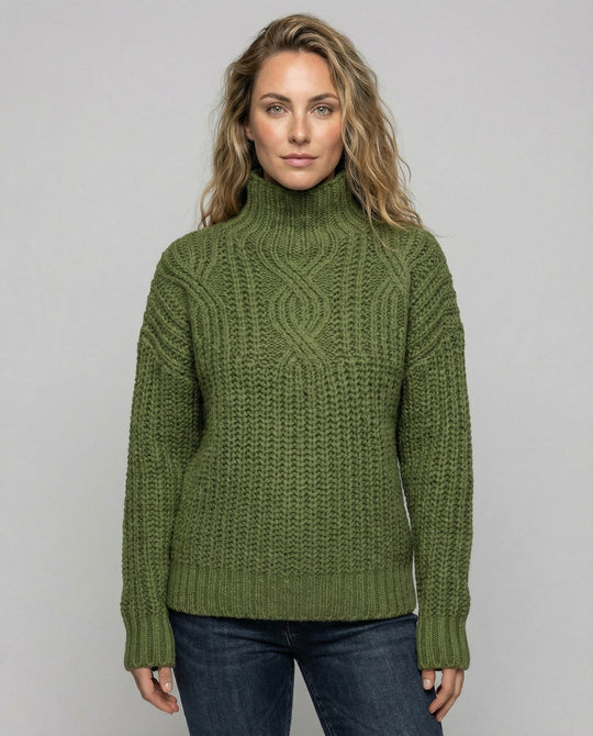 Bequemer Rollkragenpullover Damen | R&B