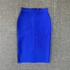 R&B | Frauen Neue Rayon Bandage Rock Elegante Bleistiftrock Berühmte Sexy Club Party Kleidung Vintage Vestios