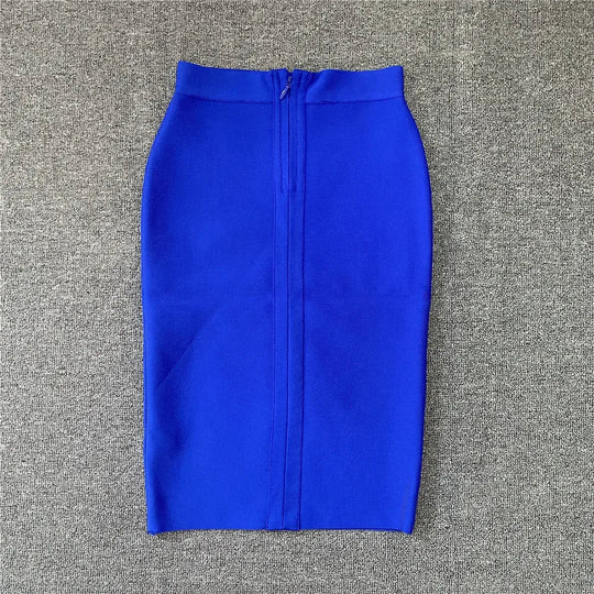 R&B | Frauen Neue Rayon Bandage Rock Elegante Bleistiftrock Berühmte Sexy Club Party Kleidung Vintage Vestios