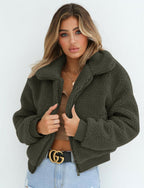 R&B | Fluffy Plüschjacke