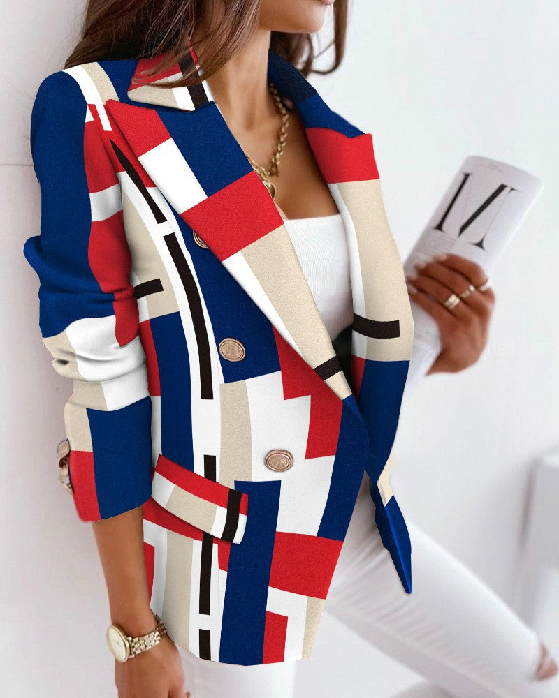 R&B | Blazer mit Schlangenprint für Damen