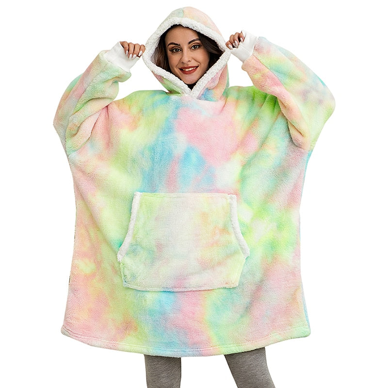 R&B | Übergröße Damen Kapuzenpullover mit Kapuze
