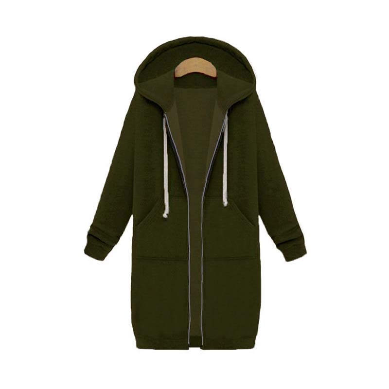 R&B | Schicke lange Sweatshirtjacke