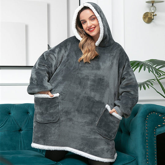 R&B | Übergröße Damen Kapuzenpullover mit Kapuze