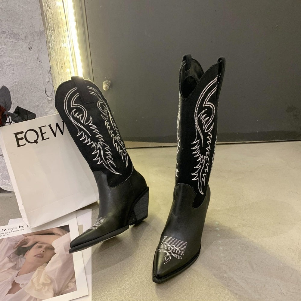 Cassie Cowboy Stiefel | Hohe Qualität mit schönem Design R&B